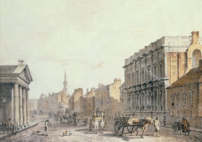 Blick auf Whitehall, in Richtung Charing Cross, 1790 von James Miller